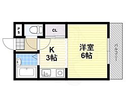 南風マンション 4階/-