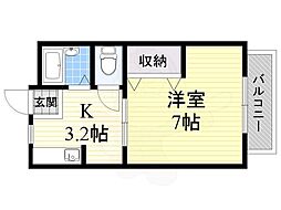 天美参番館 2階/-