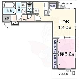 メゾンボヌール 3階/-