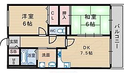 シャレー北花田 3階/-