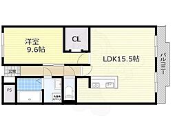 グリーンハイツ松原2号館 2階/-