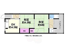 松本マンション 1階/-