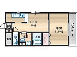 コートふじ 2階/-