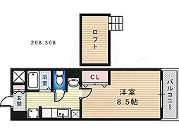 オクト白鷺 3階