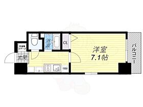 アップルガーデンコート城東  ｜ 大阪府大阪市城東区野江２丁目21番3号（賃貸マンション1K・4階・22.76㎡） その2