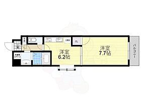 ラブリーガーデンビュー  ｜ 大阪府大阪市鶴見区横堤５丁目（賃貸マンション1DK・3階・33.76㎡） その2