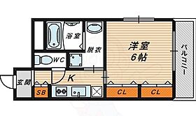 Cherry Hills  ｜ 大阪府大阪市都島区東野田町１丁目（賃貸マンション1K・3階・21.12㎡） その2