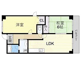 メリパティオ  ｜ 大阪府大阪市鶴見区今津中３丁目（賃貸マンション2LDK・5階・54.00㎡） その2