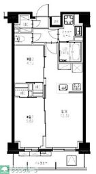 S-RESIDENCE東浦和agua 8階2LDKの間取り