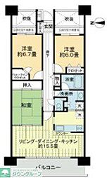 ライオンズマンション大宮高鼻町 3LDKの間取図画像