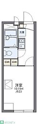 レオパレスウエスト本郷1 1Kの間取図画像