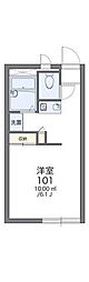 レオパレスラ・シンシア 1Kの間取図画像