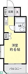 NTC大宮 ワンルームの間取図画像