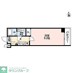 東大宮ガーデン 1Kの間取図画像