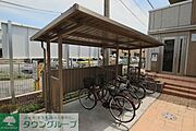 屋根付き駐輪場
