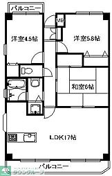 ラフィーネ八千代 3LDKの間取図画像