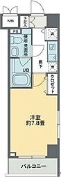 S-FORT船橋本町 1Kの間取図画像