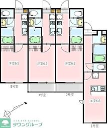 R-TWENTY 1Kの間取図画像