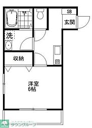 アットリラ八千代台東 1Kの間取図画像