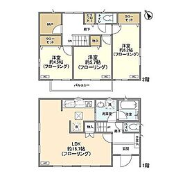 Kolet千葉稲毛#05 1階3LDKの間取り