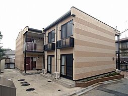 レオパレスアクシスII 2階1Kの間取り