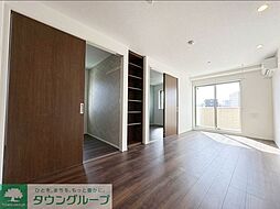 ラ・パートメント千葉 101 1階2LDKのリビング/ダイニング