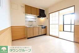 ハイツ・サンピーチ　Ａ 302 3階3DKのリビング/ダイニング