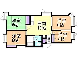 間取図画像 4LDK