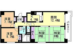 間取図画像 4LDK