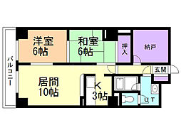 間取図画像 2SLDK