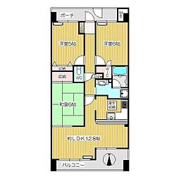 エクセル戸田公園 3LDKの間取図画像