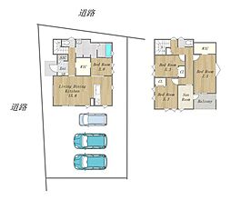 新築戸建　総社市中央　総社小学校・総社西中学校エリア