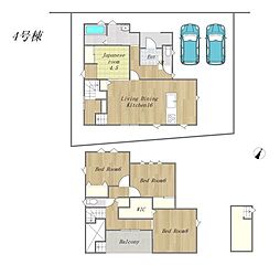 新築戸建　倉敷市林　郷内小学校・郷内中学校エリア