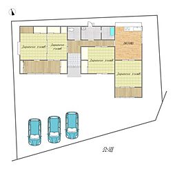 中古戸建　吉備中央町田土　加賀西小学校・加賀中学校エリア