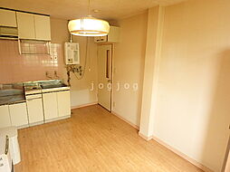 サンホームMS樹むら 203 2階ワンルームのリビング/ダイニング