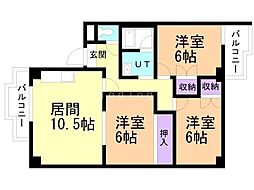 つくしビル 4階/405