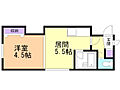 オークハイツ南郷4階3.4万円