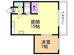 ハイツかわはら 3階