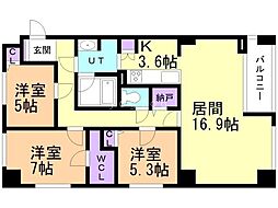 ダイアパレス東札幌II 9階/901