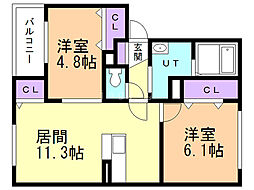 メゾン　フェリオ 2階