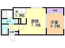 グラシアス南郷 3階