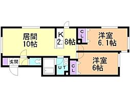 ルミエール KURI 2階