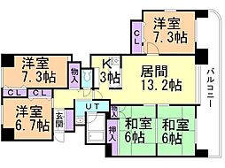 間取図画像 5LDK