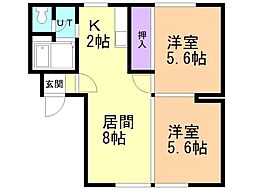 パレーシャル栄通1 2階