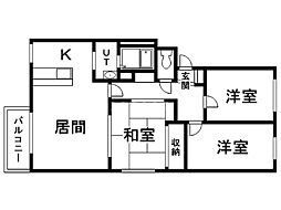 ローヤルハイツ菊水元町 3LDKの間取図画像