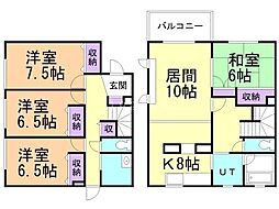 ルミエールレヴ 4LDKの間取図画像