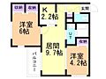 アルバミュウ3階6.5万円