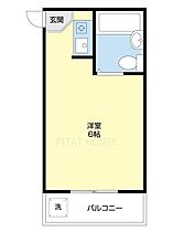 シャトー湊本町 4-C ｜ 和歌山県和歌山市湊北町３丁目（賃貸マンション1R・4階・18.00㎡） その2