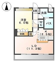 グランドアーネスト 106 ｜ 和歌山県和歌山市里（賃貸アパート1LDK・1階・45.30㎡） その2