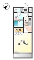 レ・プリムール 105 ｜ 和歌山県和歌山市島（賃貸マンション1K・1階・29.70㎡） その2